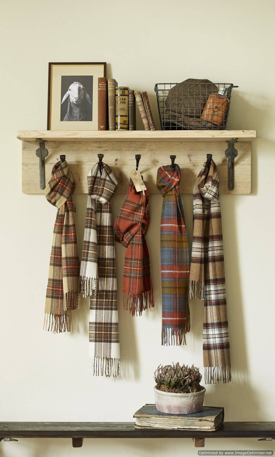 Bronte Moon - Tartan / Plaid Scarf Collection - 10" x 75" - Made in UK