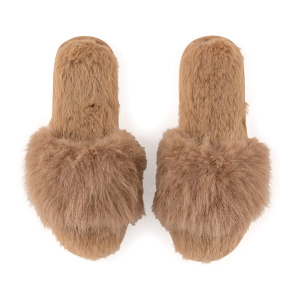 MAUDE SLIPPERS, CAMEL