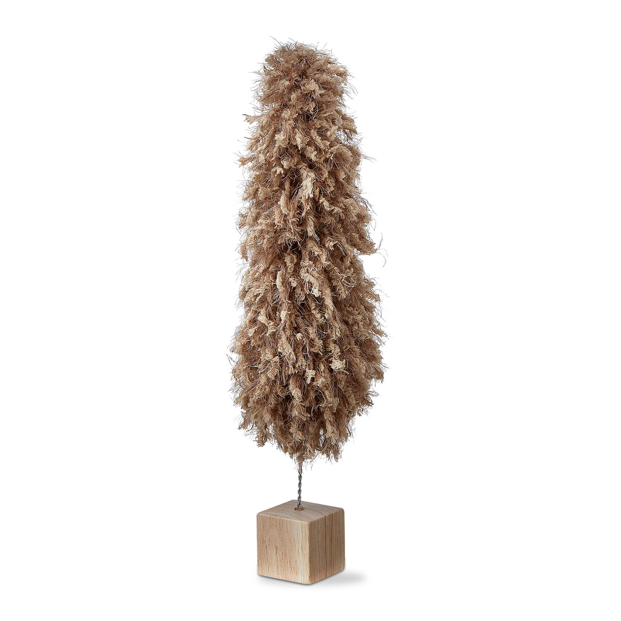 SALE Minky Fleece Tree Tall - Taupe