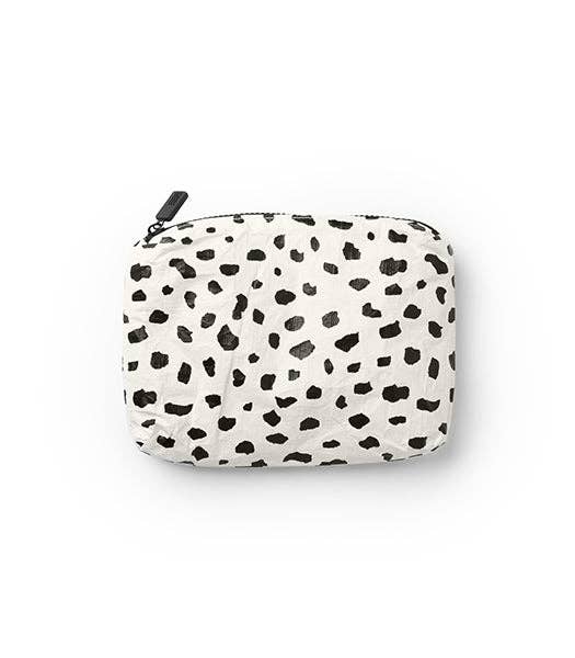 Local Beach Water Resistant Printed Pouch: Cheetah Small