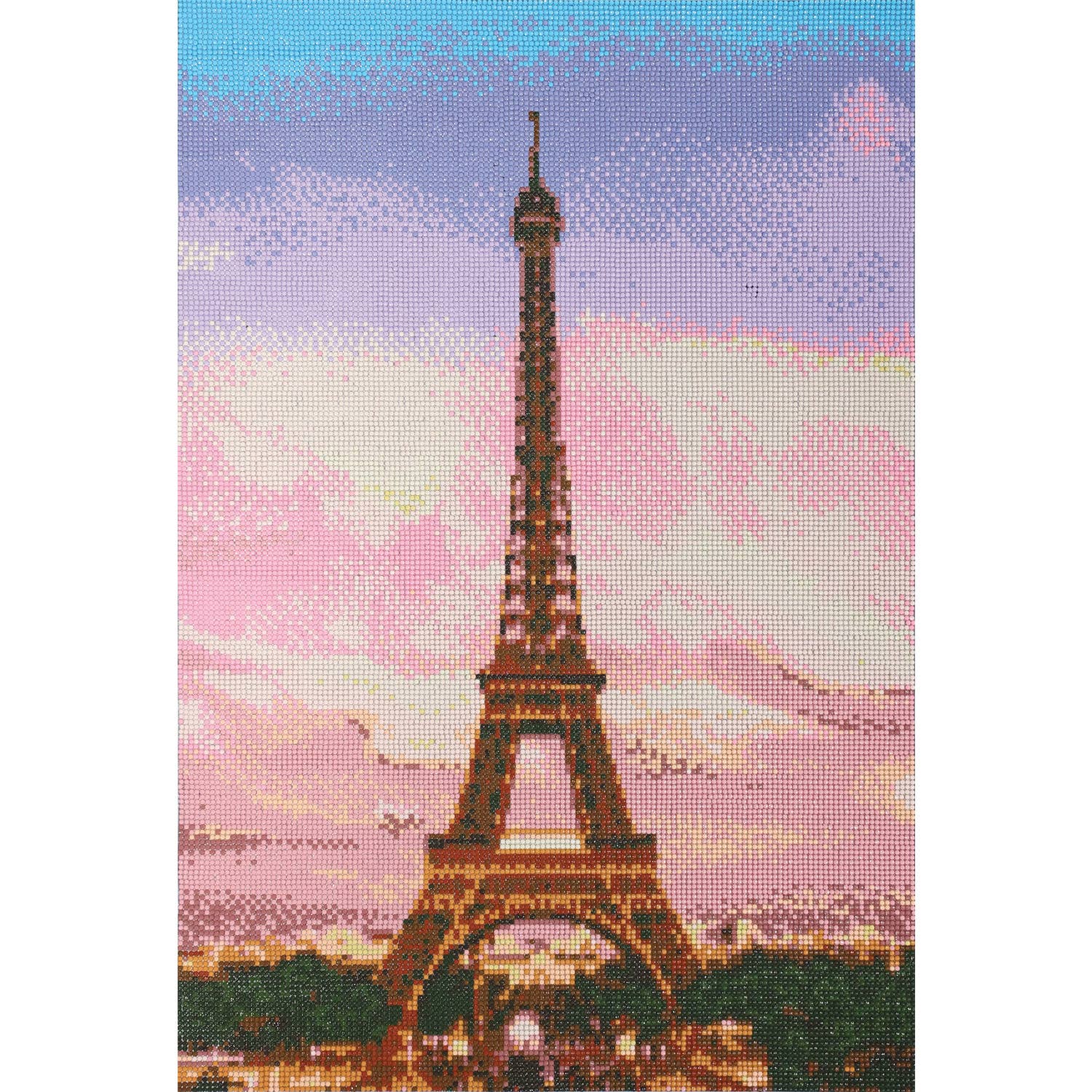 Eiffel Tower Diamond Painting Kit: 01 Multi