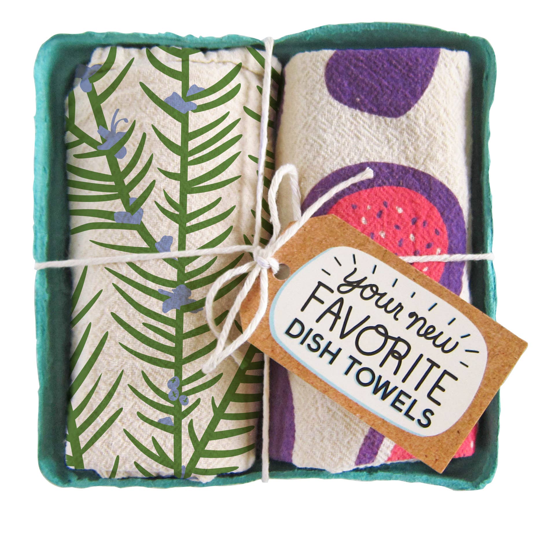FALL ROSEMARY & FIG (Rosemary, Fig) - Tea Towel Set of 2