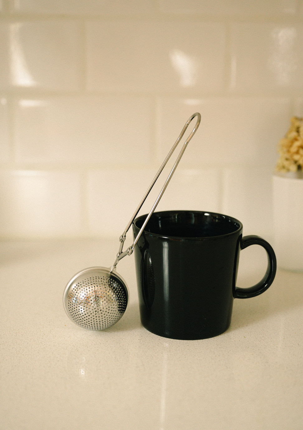 Stainless Steel Tea Strainer | Infuser | Holiday Bestseller: Silver