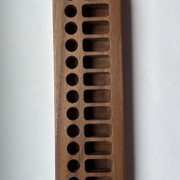 Organic Beeswax Crayons - Wooden Crayon Holder 12 Stick /12 Block