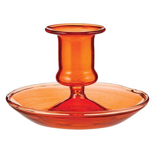 47th & Main (Creative Brands) - Amber Taper Candleholder
