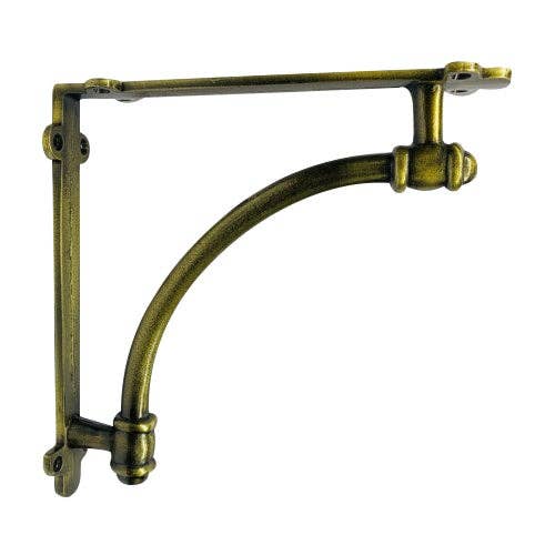 NACH - Half-Round Bracket, Antique Gold