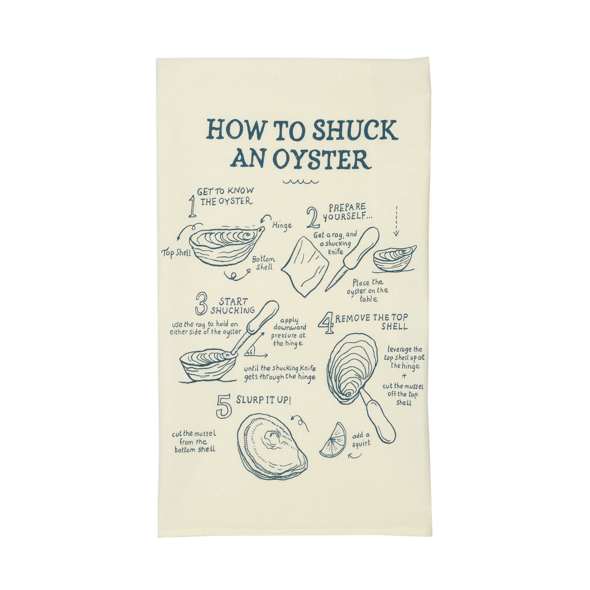 wink design - How to shuck an oyster
