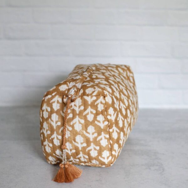 Pacific & Rose Textiles - Cosmetic Bag Charlotte Caramel