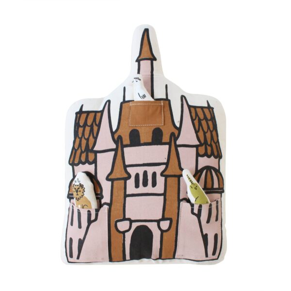 Imani + KIDS by Imani Collective - Interactive Castle Pillow - Canvas Material