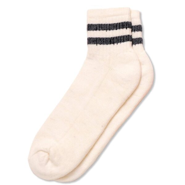 Merino Activity Quarter Crew: Natural, One Size
