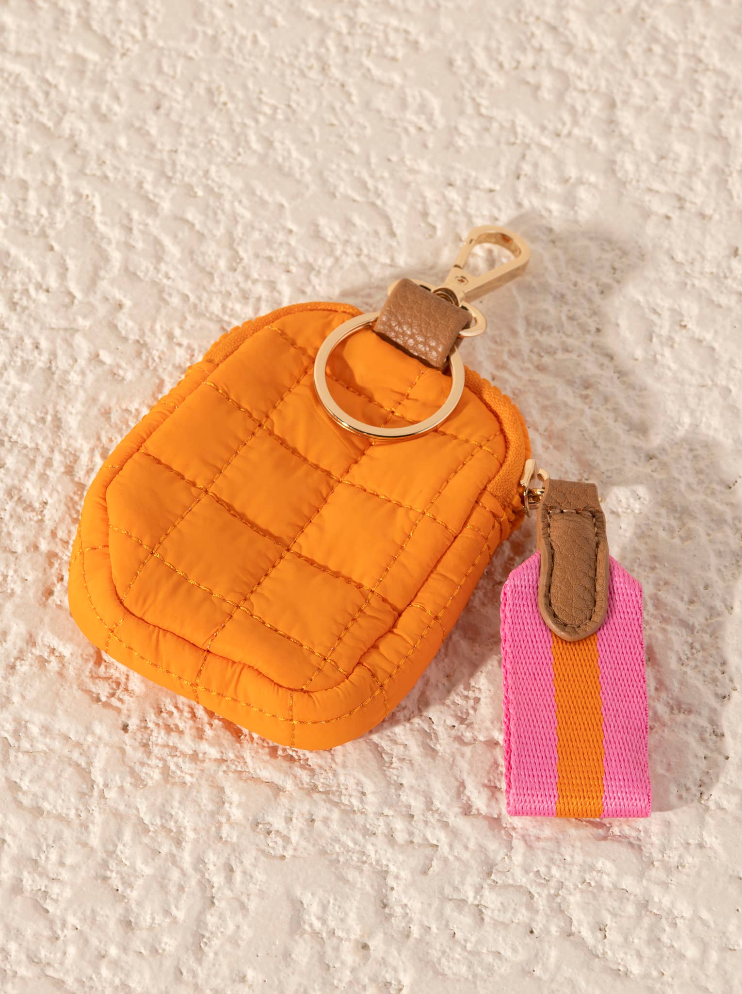 EZRA CLIP-ON POUCH: Orange