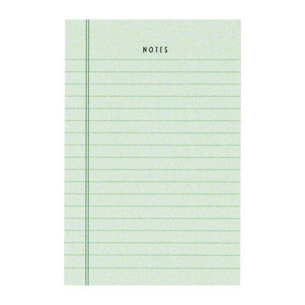 Green Notes Notepad