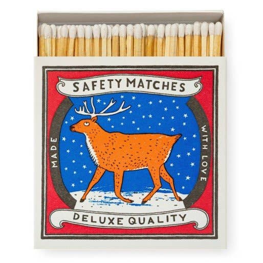 Archivist Gallery - Reindeer | Square - Christmas Safety Matches🎄