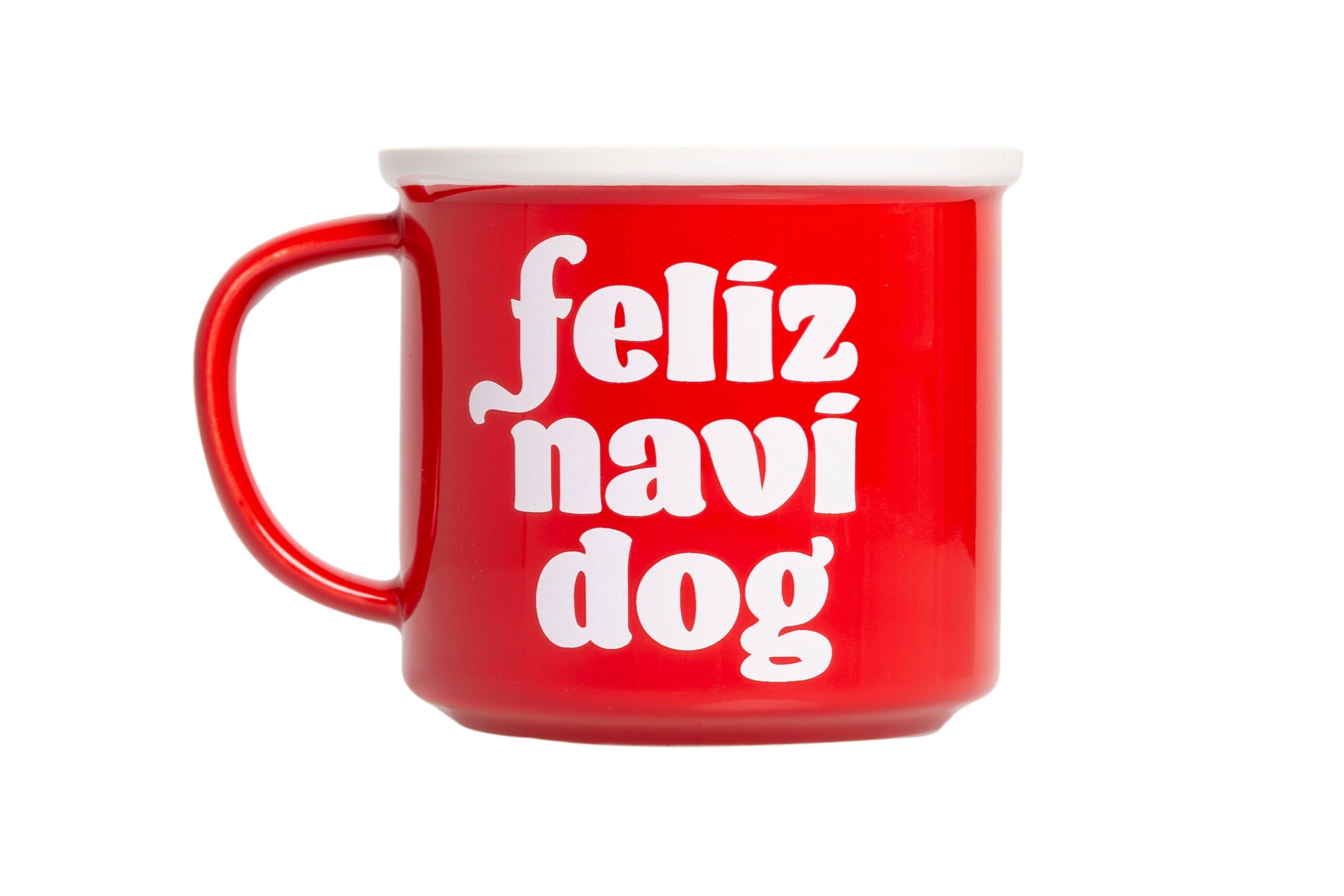 Holiday Feliz Navidog Mug, Christmas Kitchen Decorations