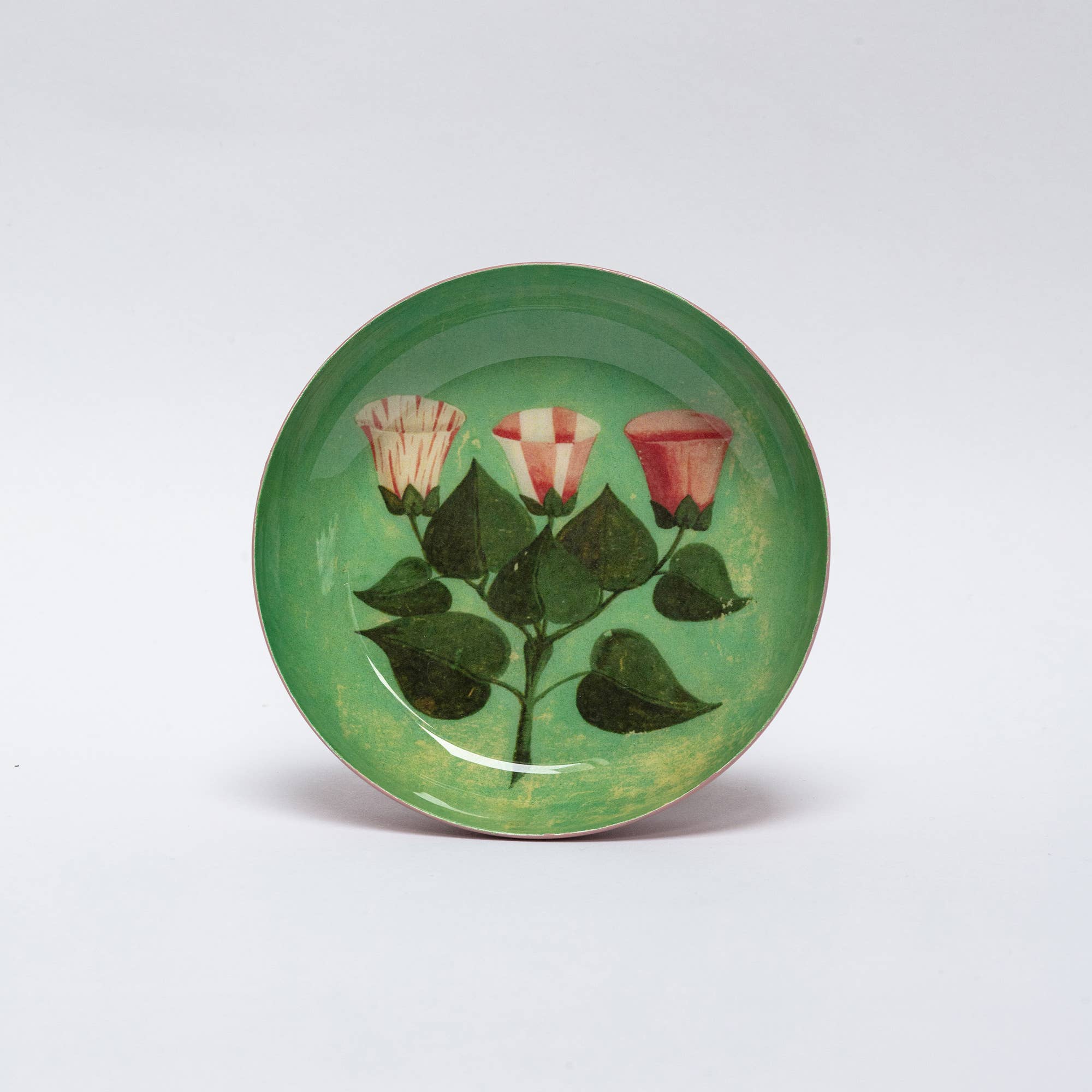 Roomytown Inc - Enamel Printed Tray - Festival of Flowers