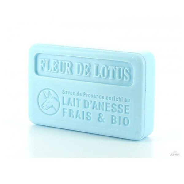 Au Savon de Marseille - Lotus - French soap with organic Donkey Milk 100g