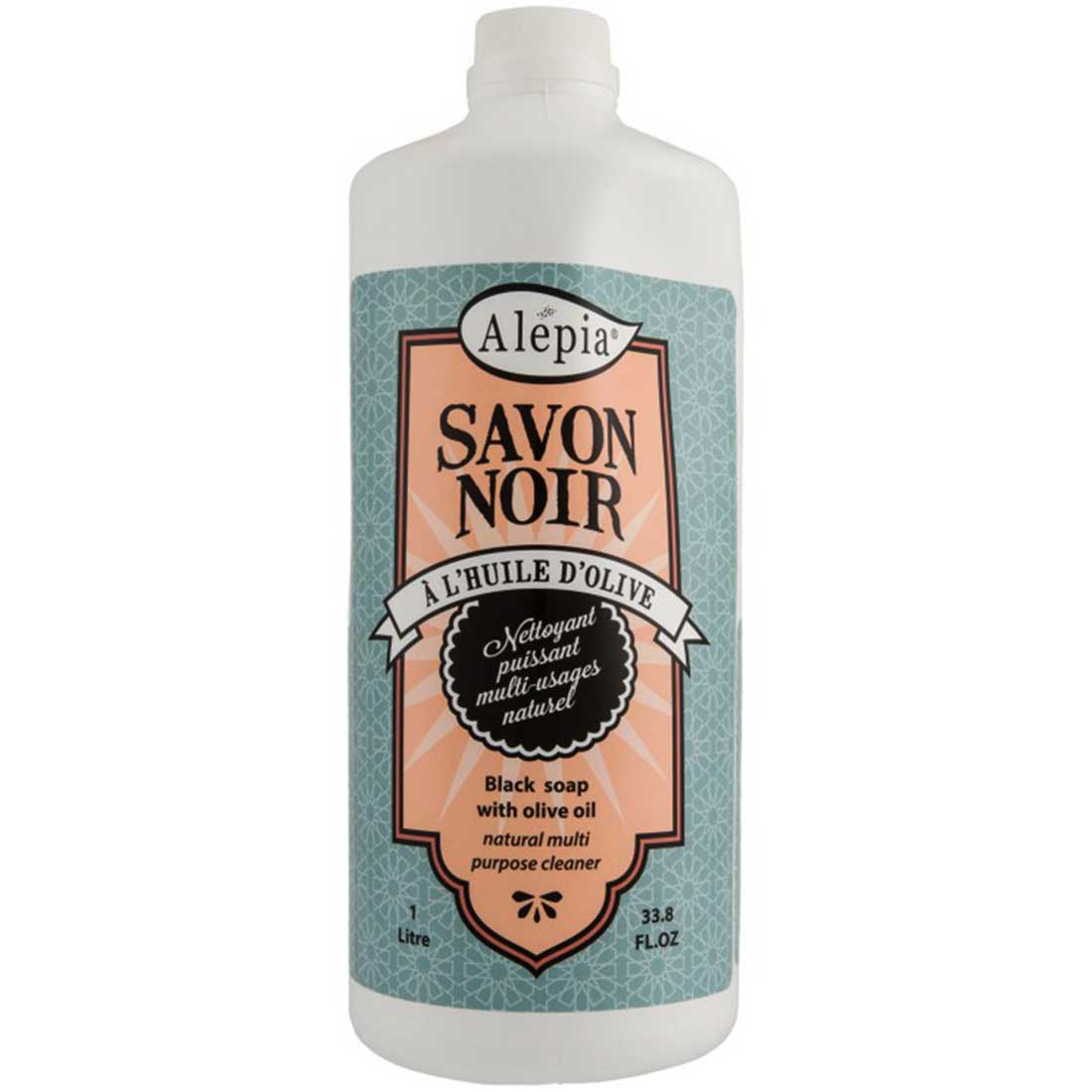 Au Savon de Marseille - Multi-purpose Liquid Black soap 1L – Pure Olive
