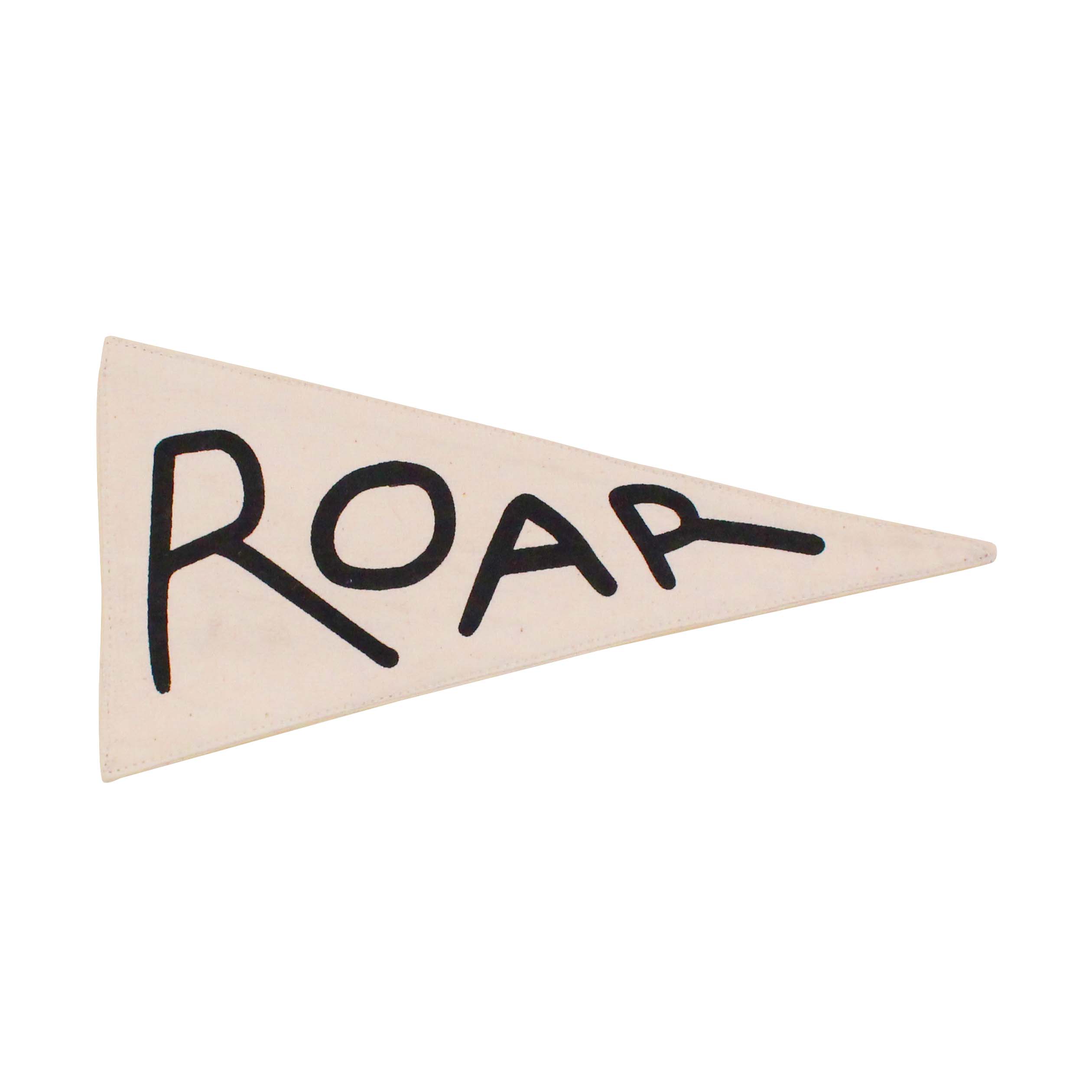 Imani + KIDS by Imani Collective - Roar Canvas Pennant