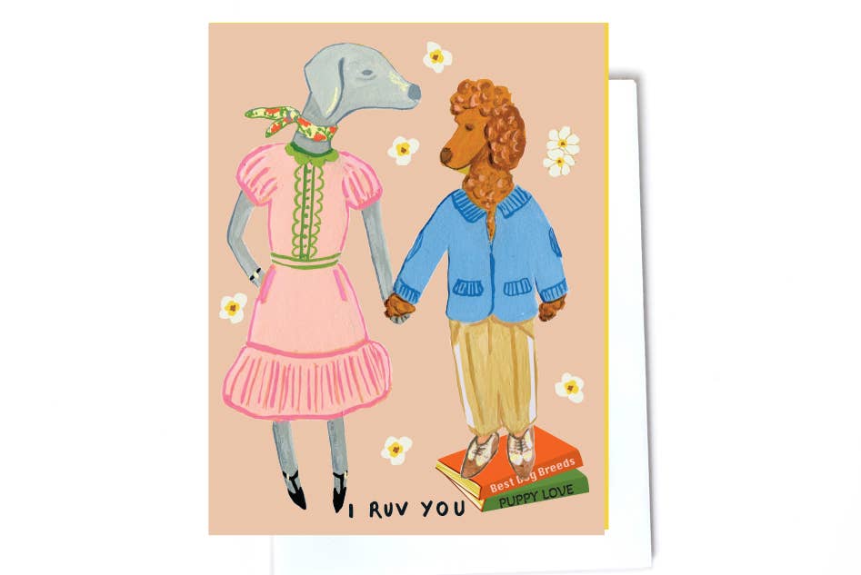 Elizabeth Grubaugh - I Ruv You Note Card