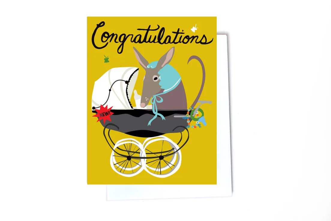 Elizabeth Grubaugh - Baby In Pram Card