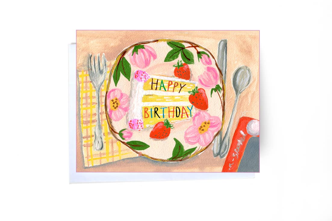 Elizabeth Grubaugh - Cake Birthday Card