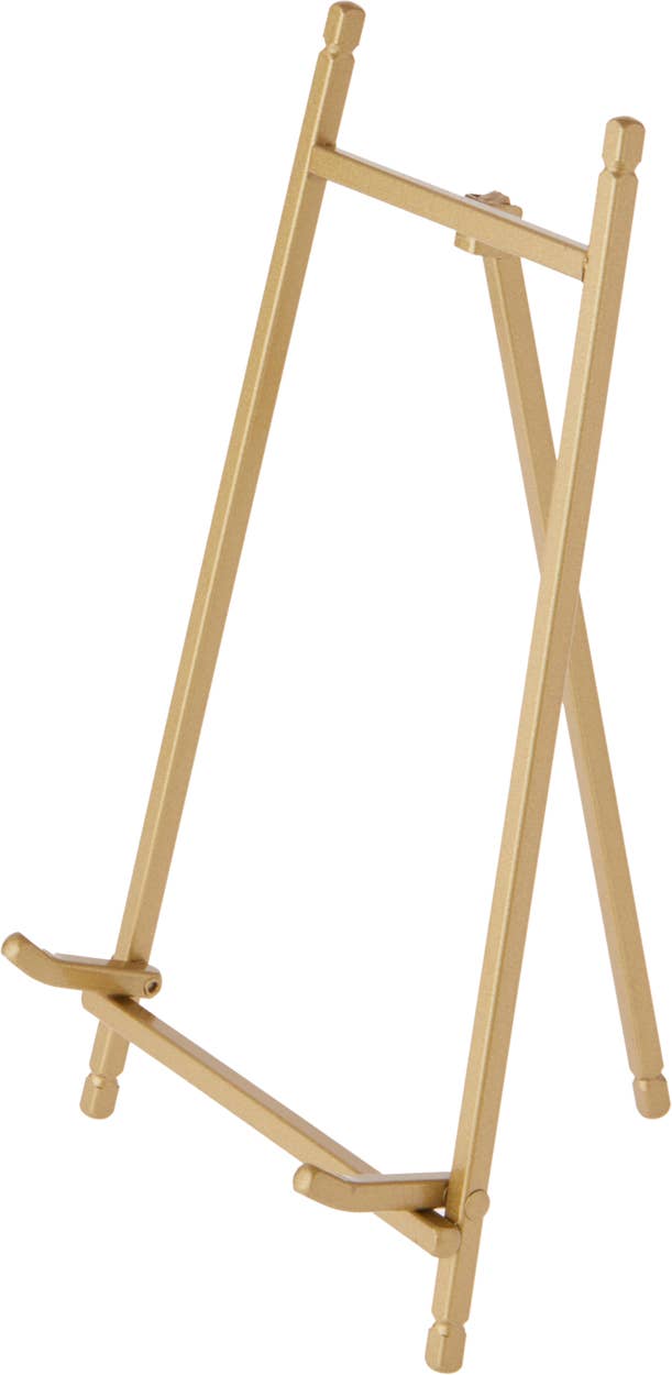 Bard's - Bard's Satin Metal Easel, 9" H x 5.25" W x 6" D