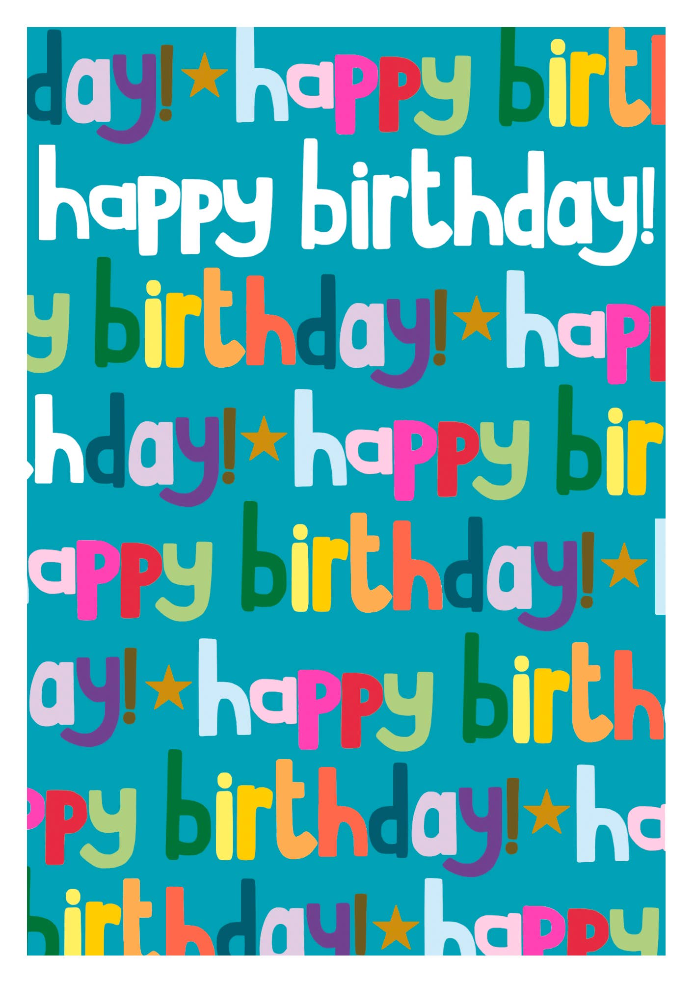 Paper Salad - Happy Birthday Repeat