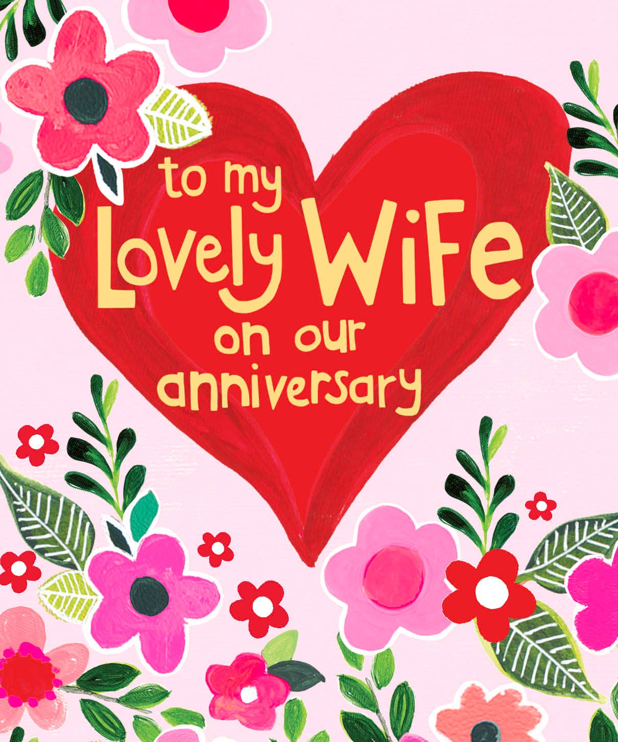 Paper Salad - To My Lovely Wife on Our Anniversary