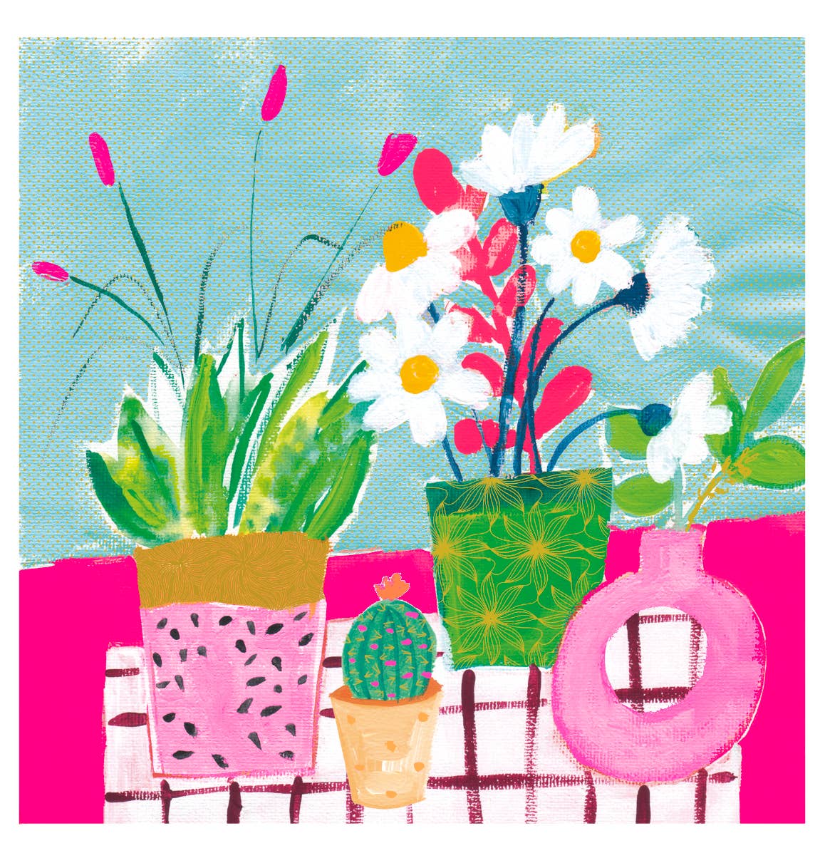 Paper Salad - Flower Pots