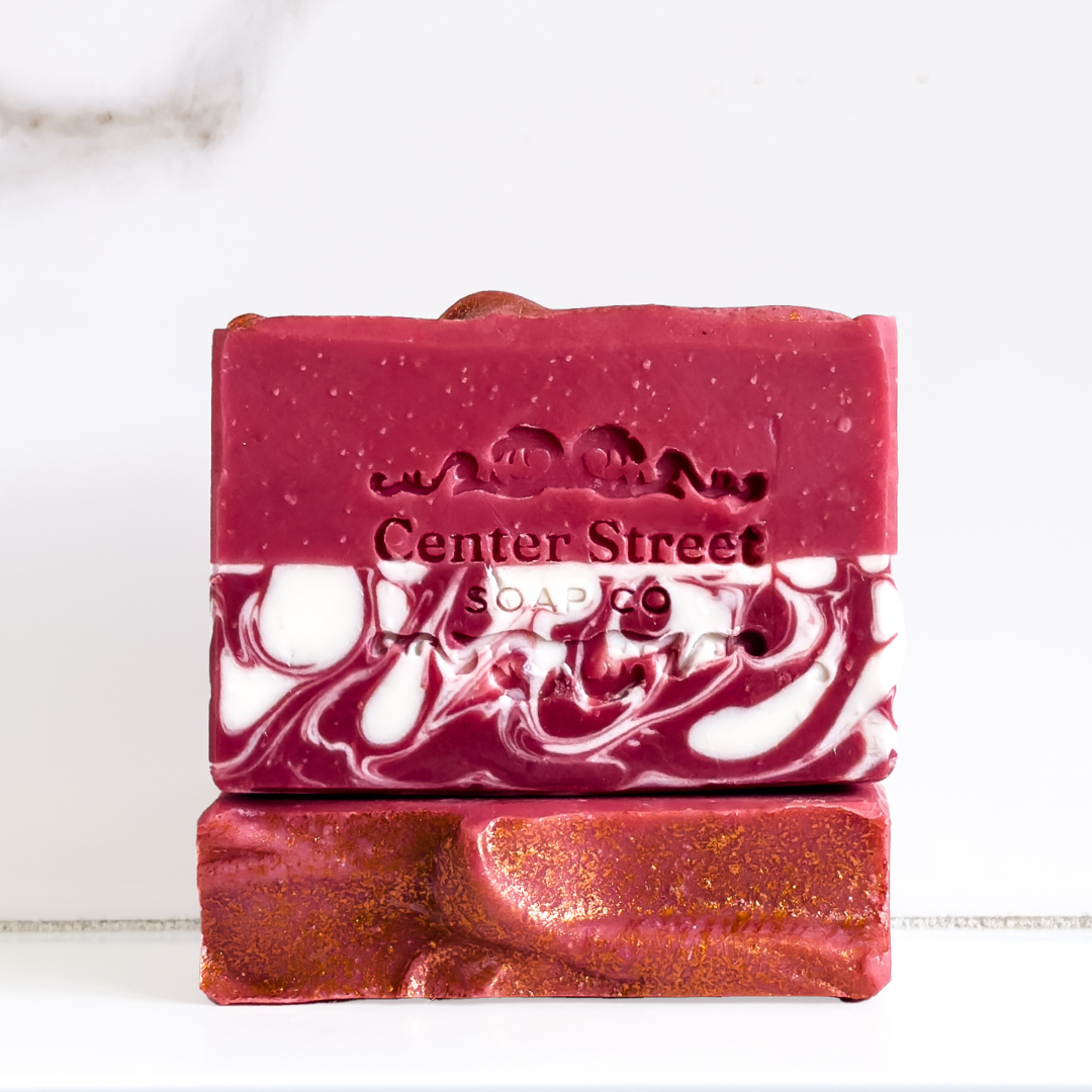 Center Street Soap Co - Apple Harvest Customizable Fall Handmade Soap Bar - 4oz