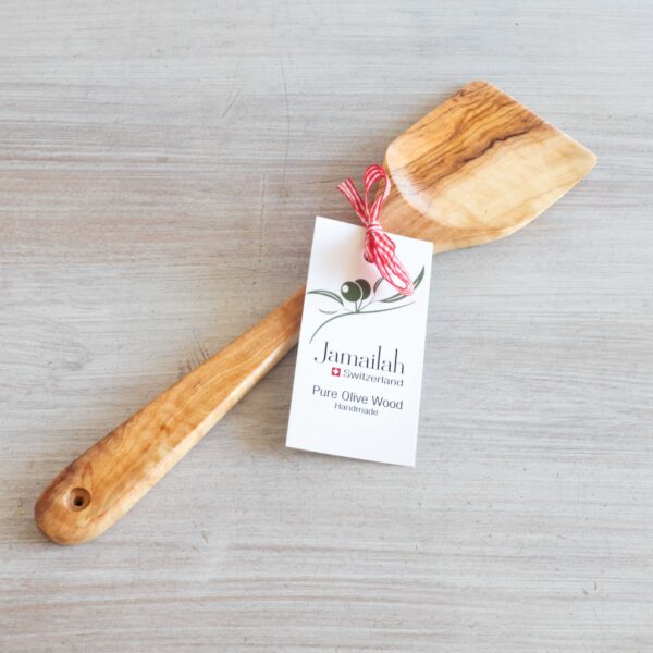 TOULON Spatula Olive Wood Handcrafted