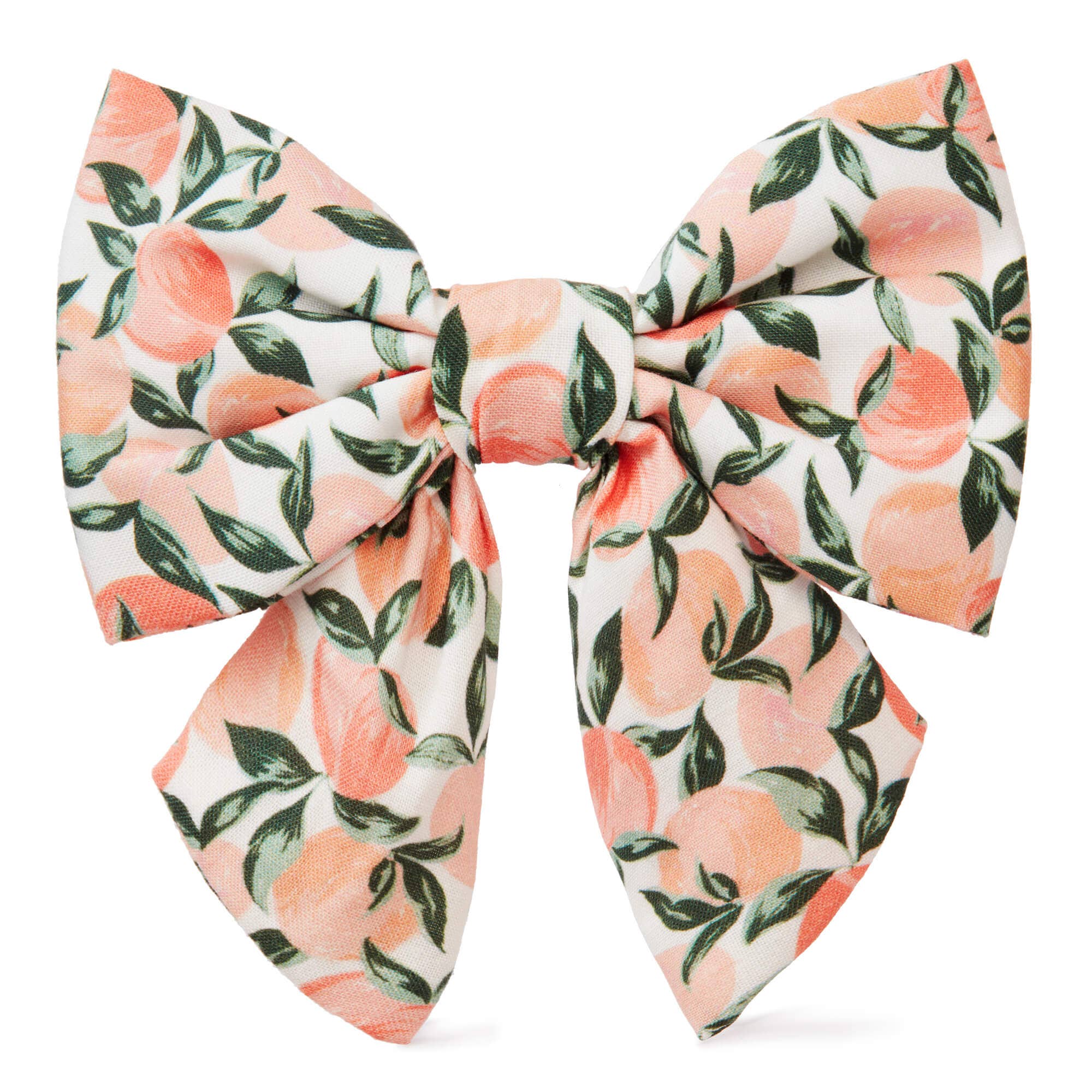 Peaches and Cream Lady Dog Bow: Large