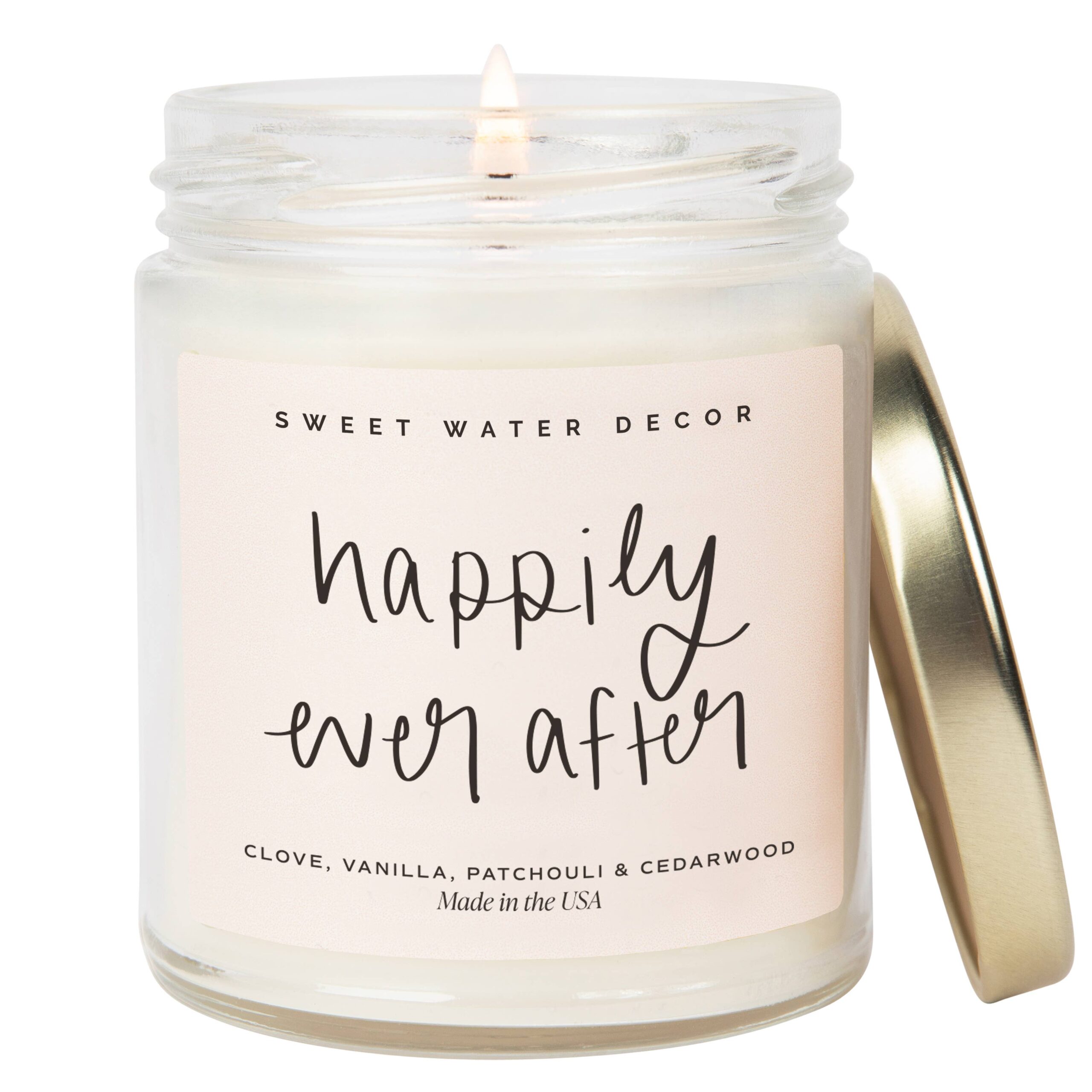 Happily Ever After 9 oz Soy Candle - Home Decor & Gifts