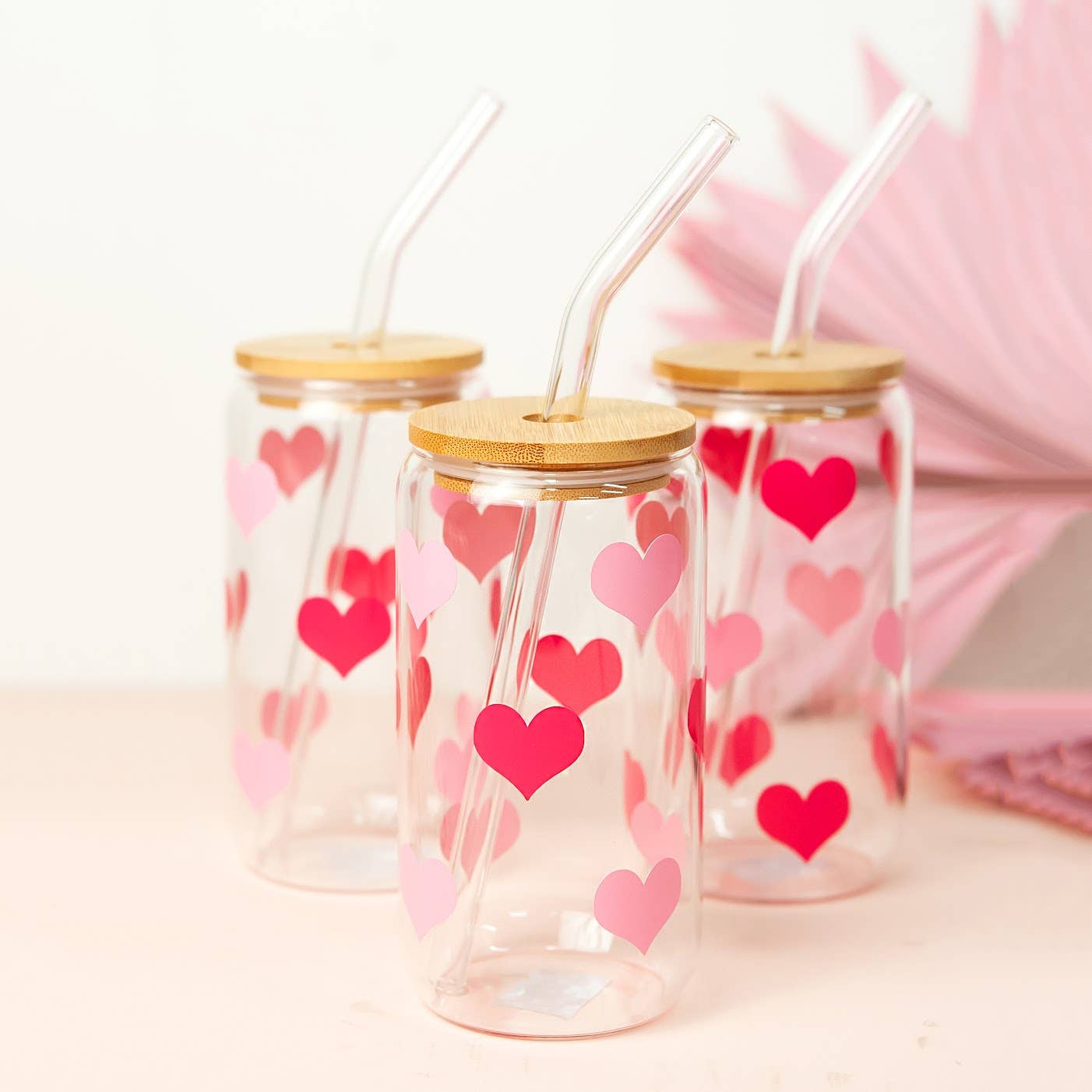 Heart Glass Tumbler