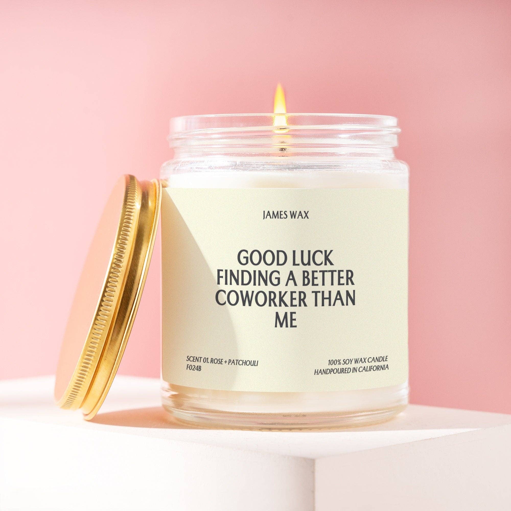Coworker Gift Better Coworker Than Me Candle