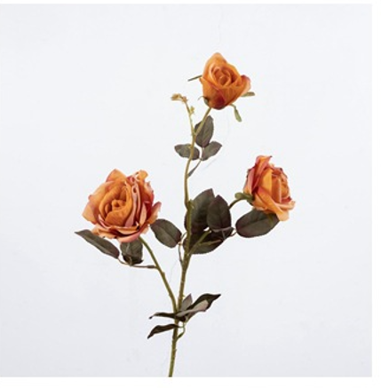 ARTIFICIAL ROSES: Orange