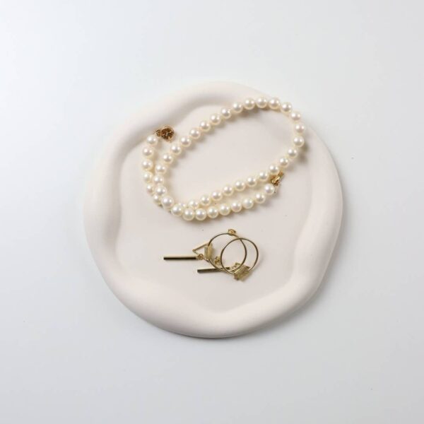 Cloud jewelry tray Round