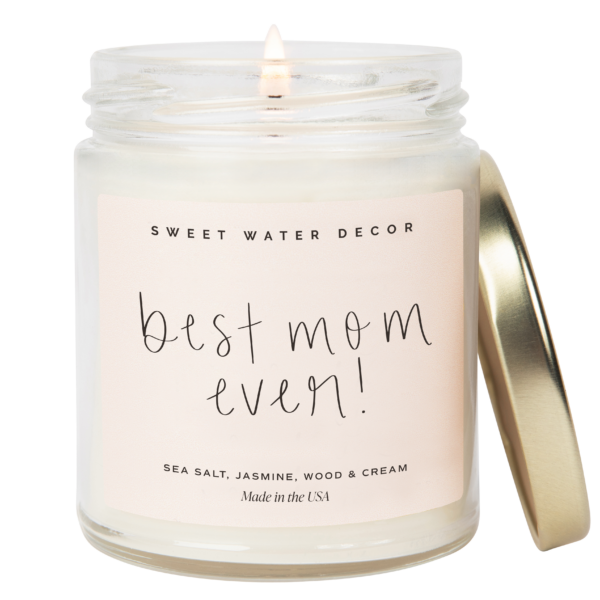 Best Mom Ever! 9 oz Soy Candle - Home Decor & Gifts