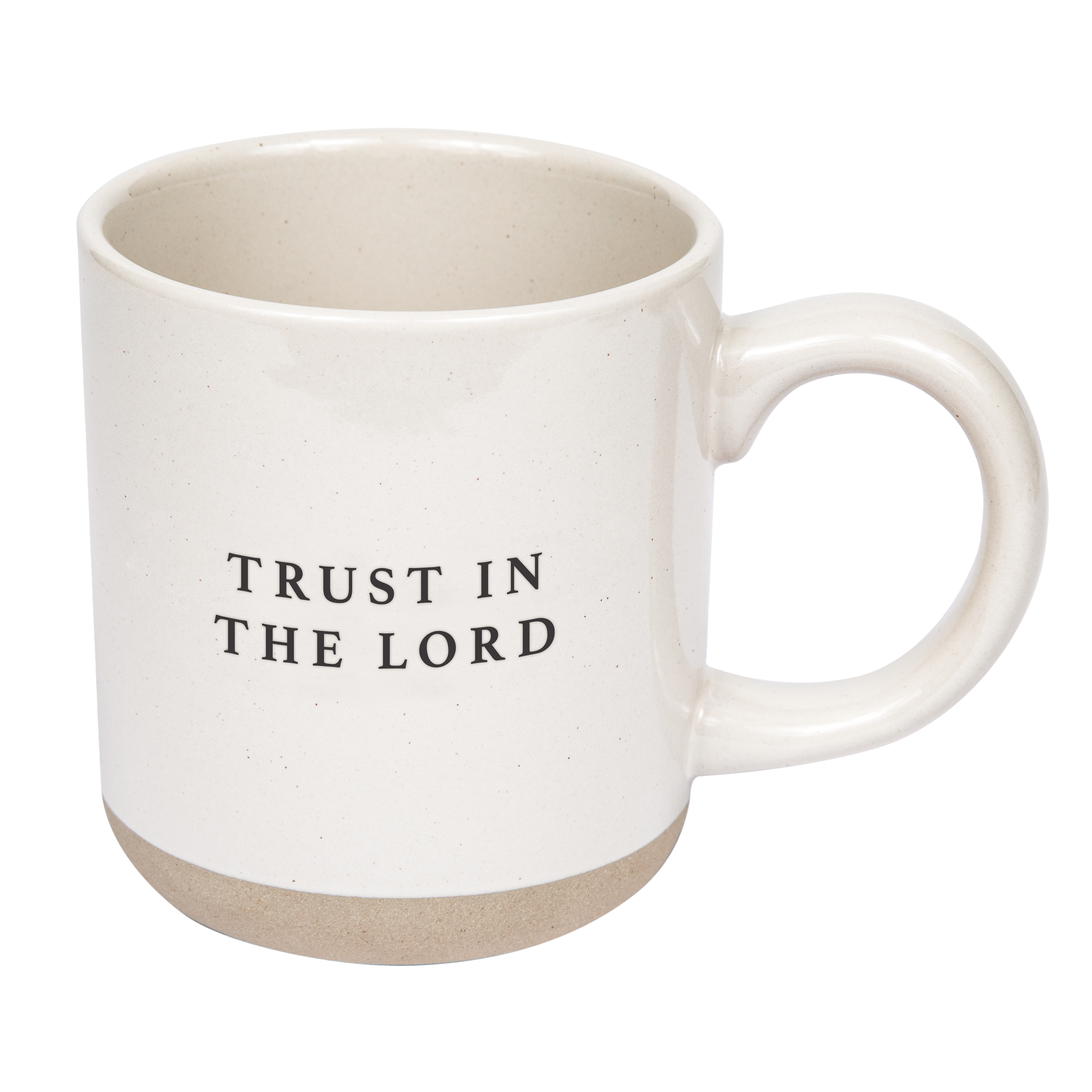 *NEW* Trust In The Lord Stoneware Coffee Mug - Home Decor
