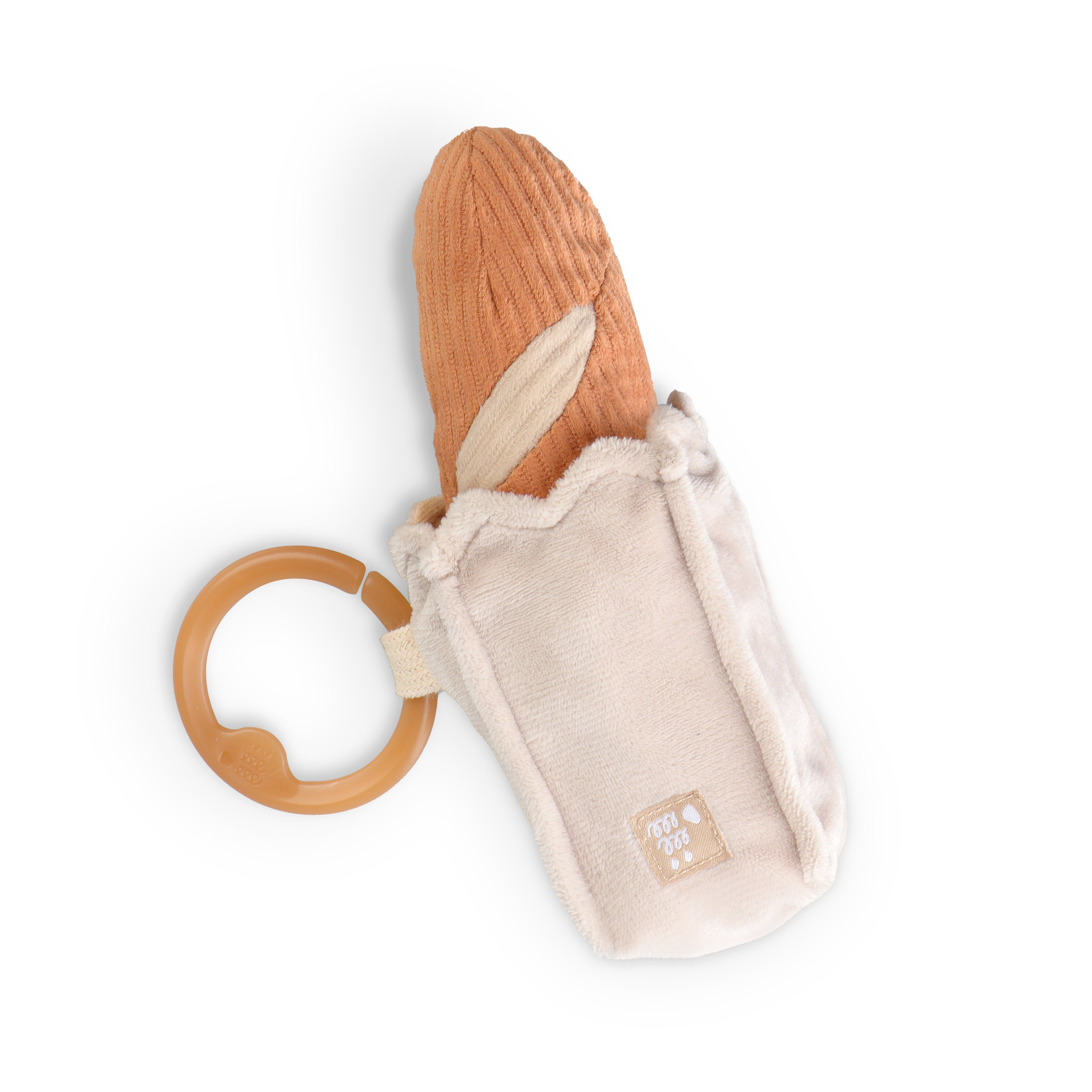 Baguette Handheld Rattle for Baby - Activity Friend