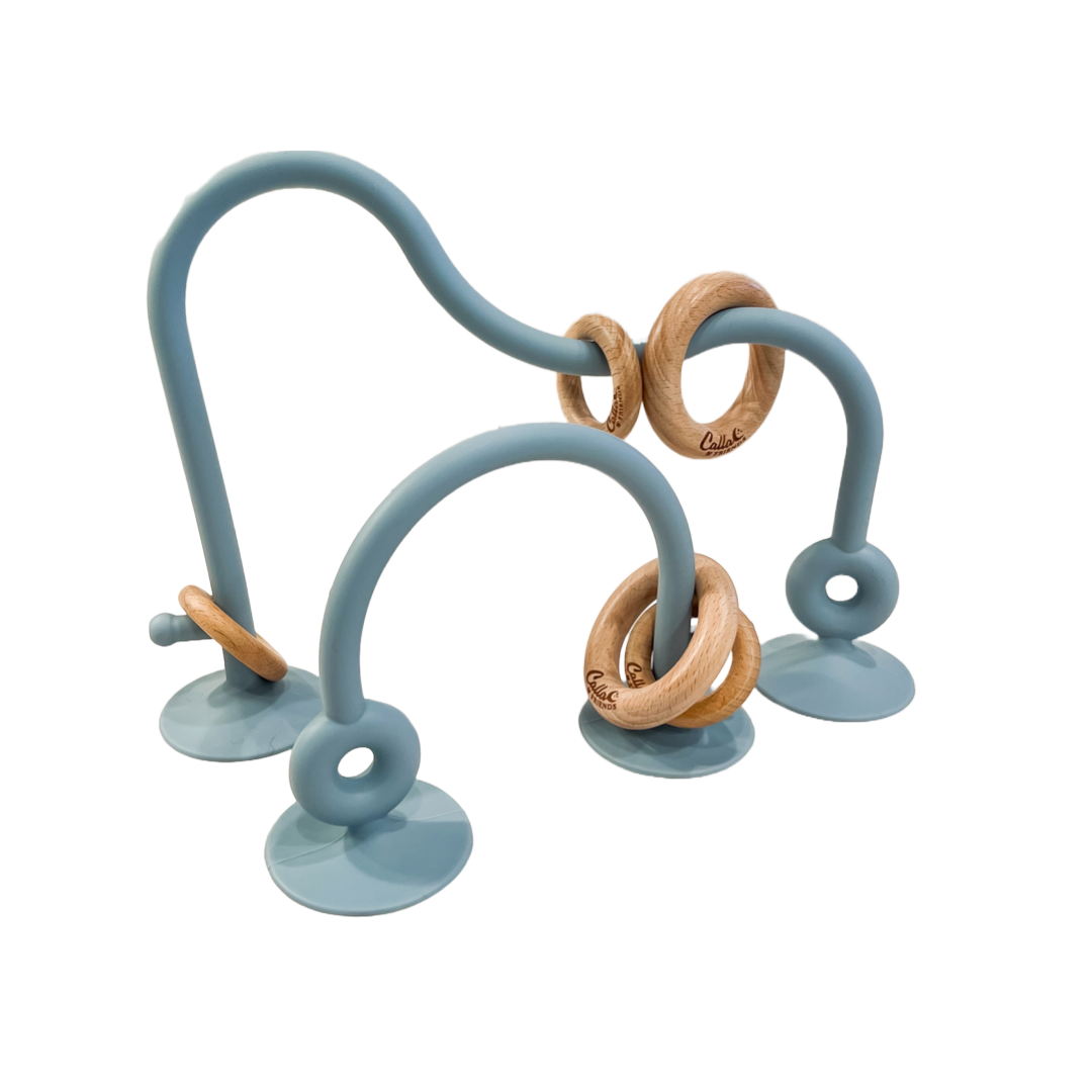 On-the-Go Suction Table Toy: Powder Blue