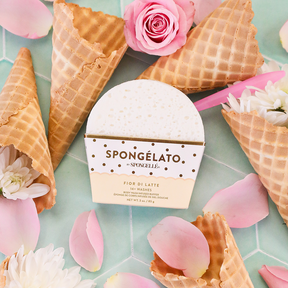Fior di Latte Spongelato Body Buffer - Candy