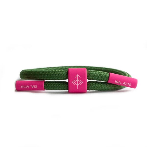 YOU'RE NOT ALONE Bracelet, Christian Cord Bracelet - Image 3