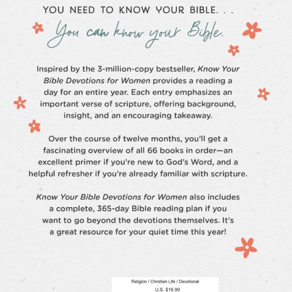 Know Your Bible Devotions for Women - Image 4
