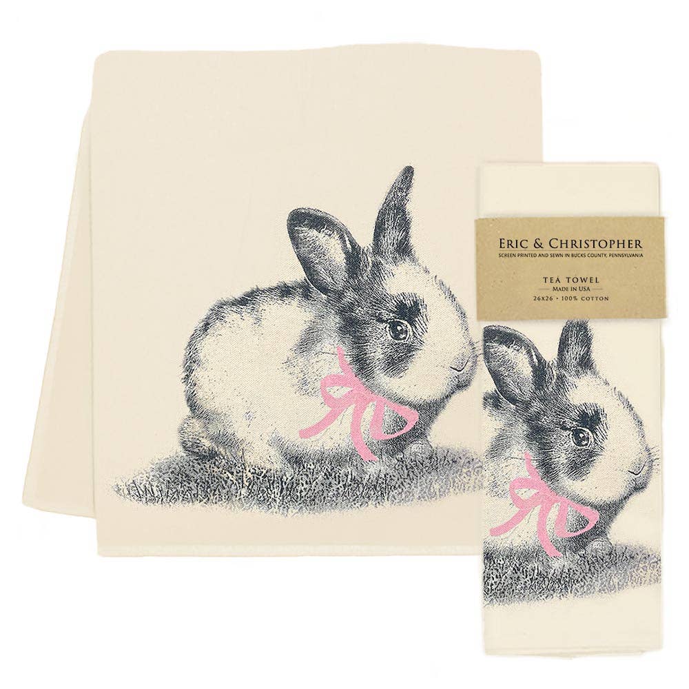 Easter Bunny Tea Towel