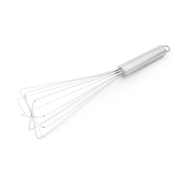 Fox Run Stainless Steel Flat Sauce Whisk, 10"