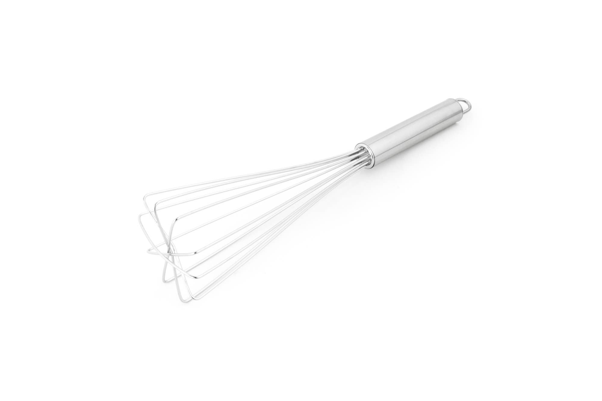 Fox Run Stainless Steel Flat Sauce Whisk, 10"