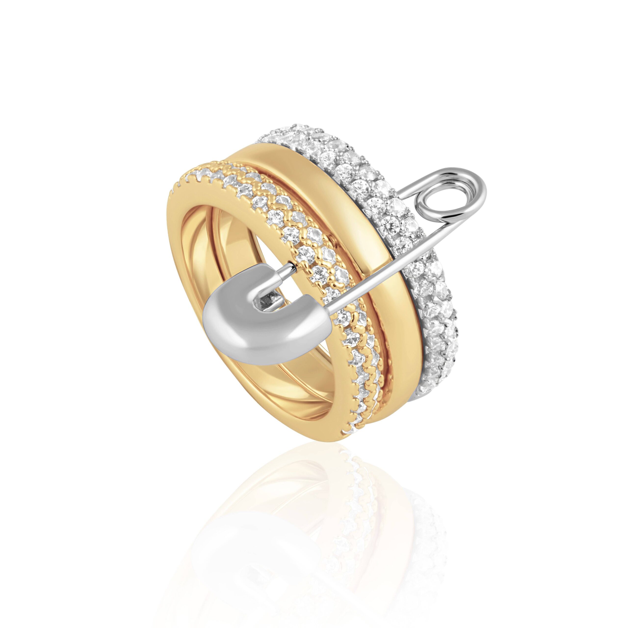 Eva Stacked Ring : 6