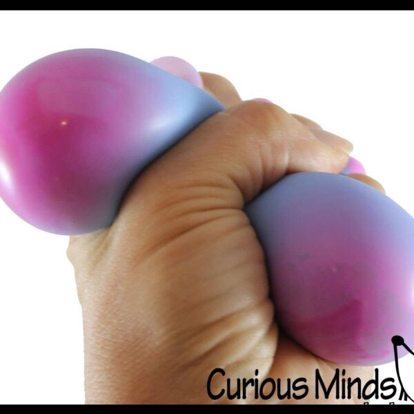 1 Color Change Nee Doh Soft Fluff-Filled Squeeze Stress Ball - Image 3