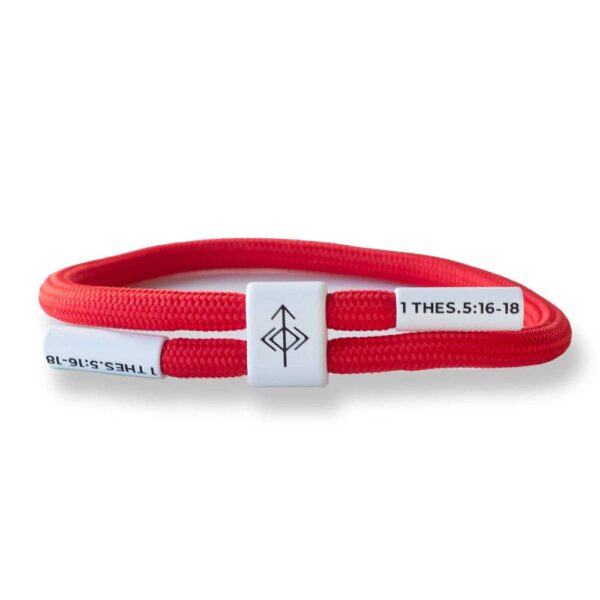 LIVE IN GRATITUDE Christian Cord Bracelet - Image 2